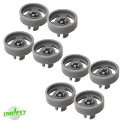 WD12X10231 (8 Pack) Dishwasher Roller & Stud For GE