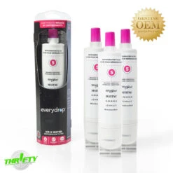 EDR5RXD1 #5 EveryDrop (3 Pack) Whirlpool / Maytag Refrigerator Ice & Water Filter