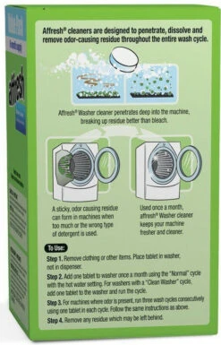 Affresh Washer Cleaner Tablet For Residue/Odor/M -Home Appliances Store affresh washer cleaner tablet for residueodorm 27223.1682684317