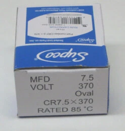 Air Conditioning HVAC Oval Fan Motor Run Capacitor 7.5 MFD 370 Volts -Home Appliances Store air conditioning hvac oval fan motor run capacitor 7.5 mfd 370 volts 54381.1665679083