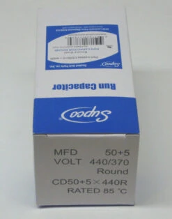 Air Conditioning HVAC Round Dual Motor Run Capacitor 50 + 5 MFD 440 Volt 5 Air Conditioning HVAC Round Dual Motor Run Capacitor 50 + 5 MFD 440 Volt -Home Appliances Store air conditioning hvac round dual motor run capacitor 50 5 mfd 440 volt 29168.1719500567