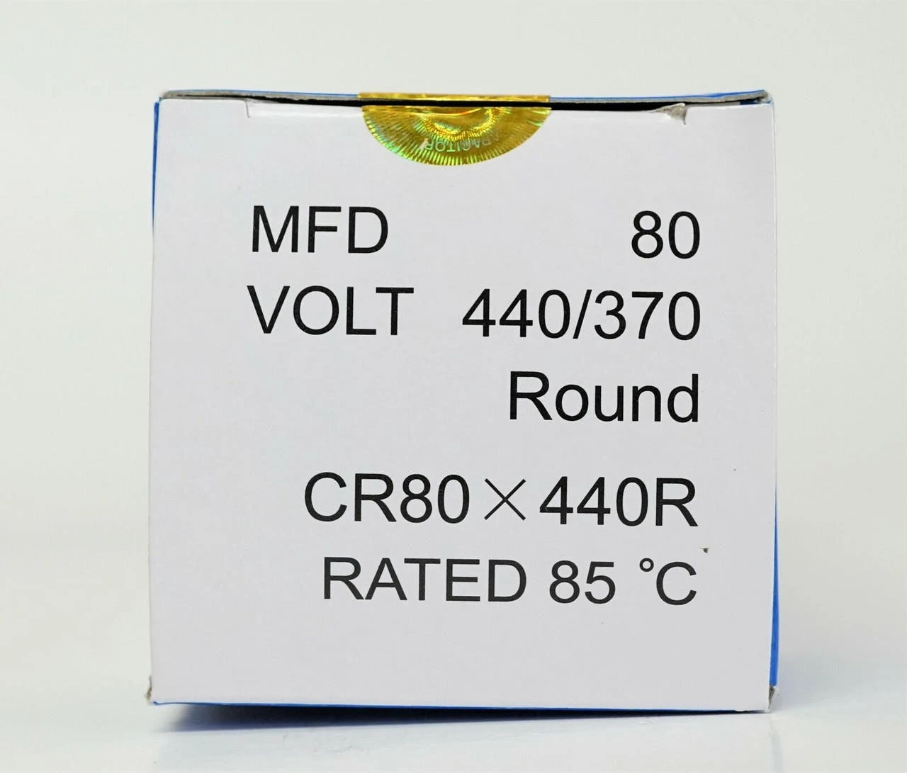 Air Conditioning HVAC Round Fan Motor Run Capacitor 80 MFD 440 Volts 6 Air Conditioning HVAC Round Fan Motor Run Capacitor 80 MFD 440 Volts - Image 4