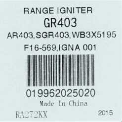 AR403 WB2X9154 GE Roper Gas Range Oven Igniter AP2014008 PS243425 -Home Appliances Store ar403 wb2x9154 ge roper gas range oven igniter ap2014008 ps243425 62928.1665684133