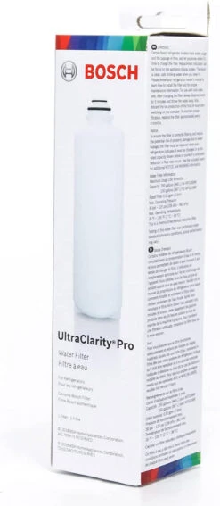 Bosch UltraClarity Pro BORPLFTR50, BORPLFTR55, REPLFLTR55, 11032531, 11025825, 12033030, 12028325 Refrigerator Water Filter