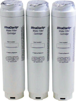 (3pk) Bosch UltraClarity 644845, 9000077104, 9000194412, REPLFLTR10/30, BORPLFTR10/30 Compatible With Miele KWF1000 Refrigerator Water Filter