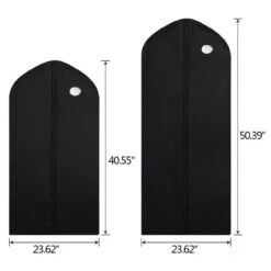 GENERIC Clothes Garment Dustproof Cover Suit Coat Dress Hanging Storage Bag Protector -Home Appliances Store clothes garment dustproof cover suit coat dress hanging storage bag protector 97576.1718359350