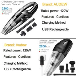 GENERIC Cordless Hand Held Vacuum Cleaner Small Mini Portable Car Auto Home Wireless -Home Appliances Store cordless hand held vacuum cleaner small mini portable car auto home wireless 59446.1710000232