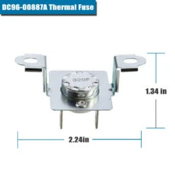DC47-00016A Dryer Thermal Fuse Thermostat Kit Compatible With Samsung, Kenmore -Home Appliances Store dc47 00016a dryer thermal fuse thermostat kit compatible with samsung kenmore 99306.1665677901
