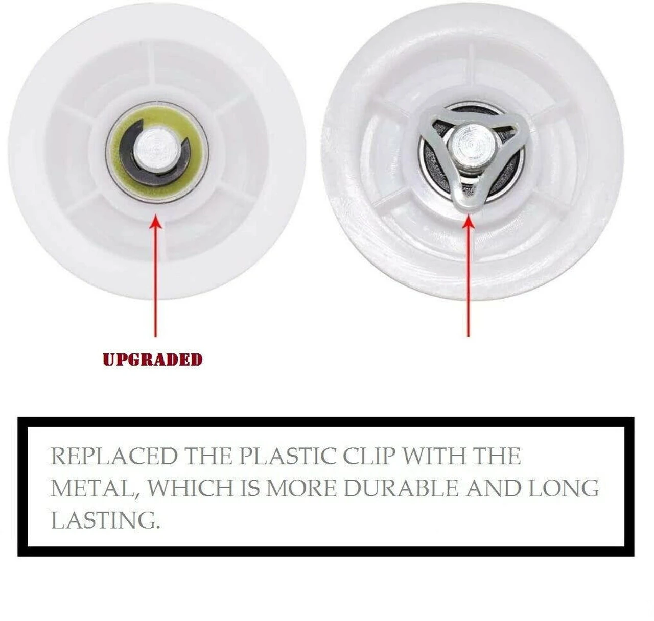 DC93-00634A Dryer Idler Pulley Assembly Samsung Kenmore AP4213616 PS4216837 8 DC93-00634A Dryer Idler Pulley Assembly Samsung Kenmore AP4213616 PS4216837 - Image 6