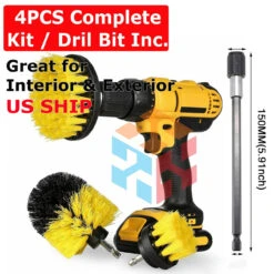 Drill Brushes Set 4pcs Tile Grout Power Scrubber Cleaner Spin Tub Shower Wall -Home Appliances Store drill brushes set 4pcs tile grout power scrubber cleaner spin tub shower wall 93537.1665652589