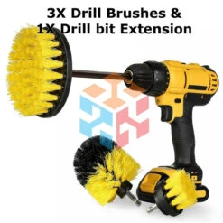 Drill Brushes Set 4pcs Tile Grout Power Scrubber Cleaner Spin Tub Shower Wall -Home Appliances Store drill brushes set 4pcs tile grout power scrubber cleaner spin tub shower wall 95961.1665654842