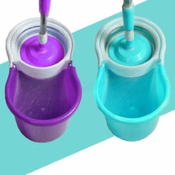 Easy Wring Spin Mop&Bucket System 2 Microfiber Mop Head Blue Green Purple -Home Appliances Store easy wring spin mopandbucket system 2 microfiber mop head blue green purple 96678.1718355906