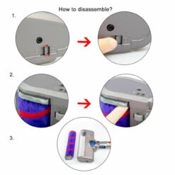 GENERIC Floor Brush Head Tool For Dyson V7 V8 SV10 SV11 Vacuum Motorhead Animal Absolute -Home Appliances Store floor brush head tool for dyson v7 v8 sv10 sv11 vacuum motorhead animal absolute 89641.1710965063