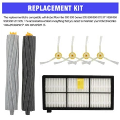 For IRobot Roomba Filters 800 & 900 Series Part Kit 880 890 980 960 Vacuum Brush -Home Appliances Store for irobot roomba filters 800 and 900 series part kit 880 890 980 960 vacuum brush 96798.1673884058