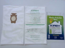 GENERIC For KIRBY VACUUM BAGS:6 Sentria UNIVERSAL~ F Style MICRON MAGIC Hepa White Cloth