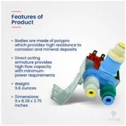 ForeverPRO W10408179 Water Inlet Valve Whirlpool Refrigerator 4389177 230... -Home Appliances Store foreverpro w10408179 water inlet valve whirlpool refrigerator 4389177 230 24216.1715476181