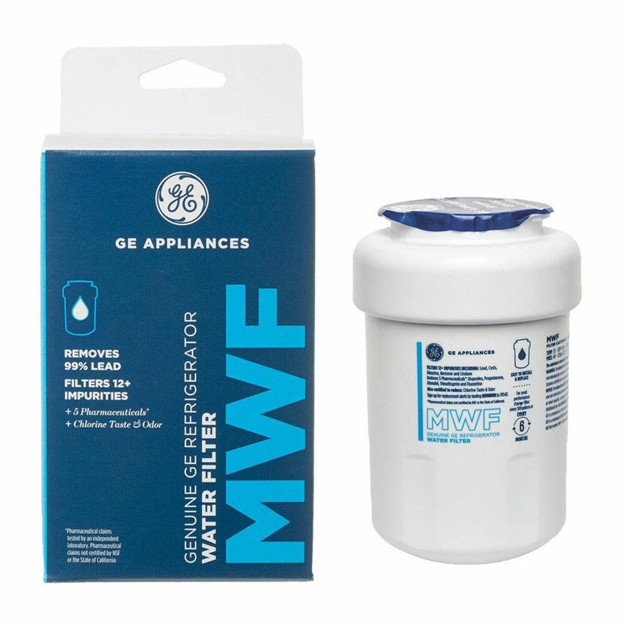 GE MWF Refrigerator Water Filter MWFP 3 GE MWF Refrigerator Water Filter MWFP