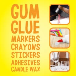 Goo Gone Remover Spray Gel 12 Oz Fresh Citrus Scent, Remove Sticky Greasy Messes