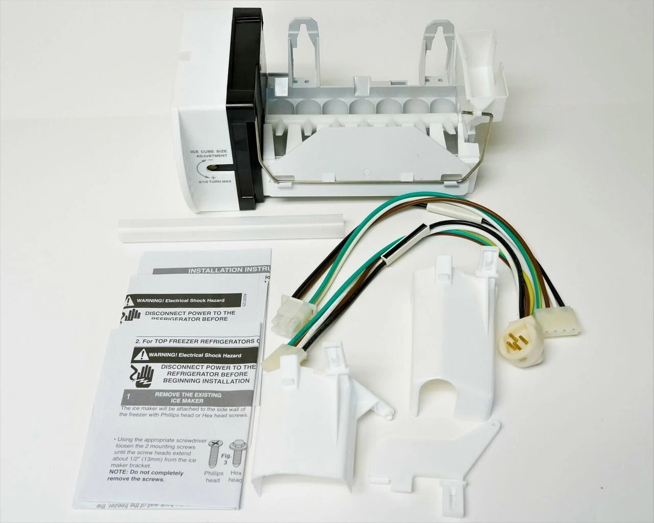 IM10093 For WR30X10093 GE Icemaker Refrigerator Ice Maker PS1993870 AP4345120 6 IM10093 For WR30X10093 GE Icemaker Refrigerator Ice Maker PS1993870 AP4345120 - Image 4