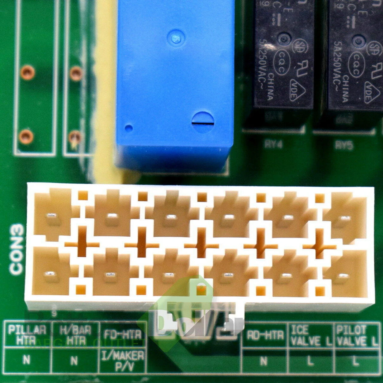 LG EBR78940616 Refrigerator Electronic Control Board 4 LG EBR78940616 Refrigerator Electronic Control Board - Image 2