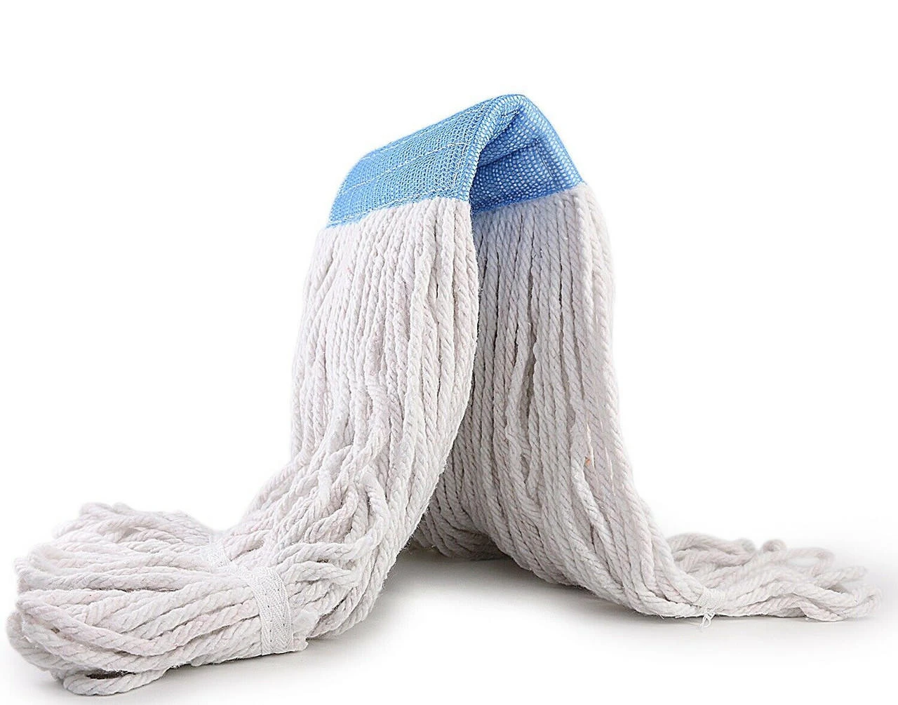 Loop-End Cotton String Heavy Duty Mop Head Refills 6 Inch Headband Replacement 3 Loop-End Cotton String Heavy Duty Mop Head Refills 6 Inch Headband Replacement