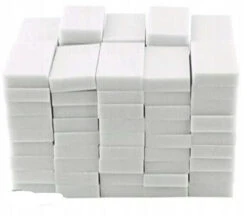 GENERIC Magic Sponge Eraser BULK PACK Melamine Cleaning Foam Approx 10mm From USA - 100