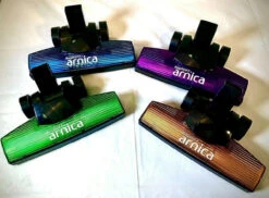 Merlin Floor Brush Attachment. Blue, Green, Purple, Yellow