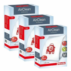 Miele FJM Vacuum Bags - 3D AirClean - 4 HEPA Bags & 2 Filters Per Box -Home Appliances Store miele fjm vacuum bags 3d airclean 4 hepa bags and 2 filters per box 35109.1717582076