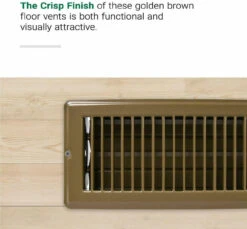 Mobile Home Floor Register 4 X 8 Brown W/ Damper 6-pack -Home Appliances Store mobile home floor register 4 x 8 brown w damper 6 pack 80122.1717520639