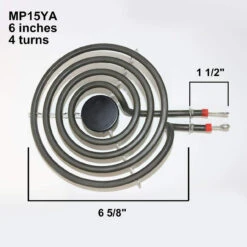 MP22YA Electric Range Burner Element Unit Set 2 Pc MP15YA 6 -Home Appliances Store mp22ya electric range burner element unit set 2 pc mp15ya 6 96498.1665671895