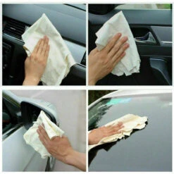 GENERIC Natural Chamois Leather Car Drying Towel Shammy Cleaning Cloth Absorbent 60*90cm -Home Appliances Store natural chamois leather car drying towel shammy cleaning cloth absorbent 6090cm 40963.1683338730