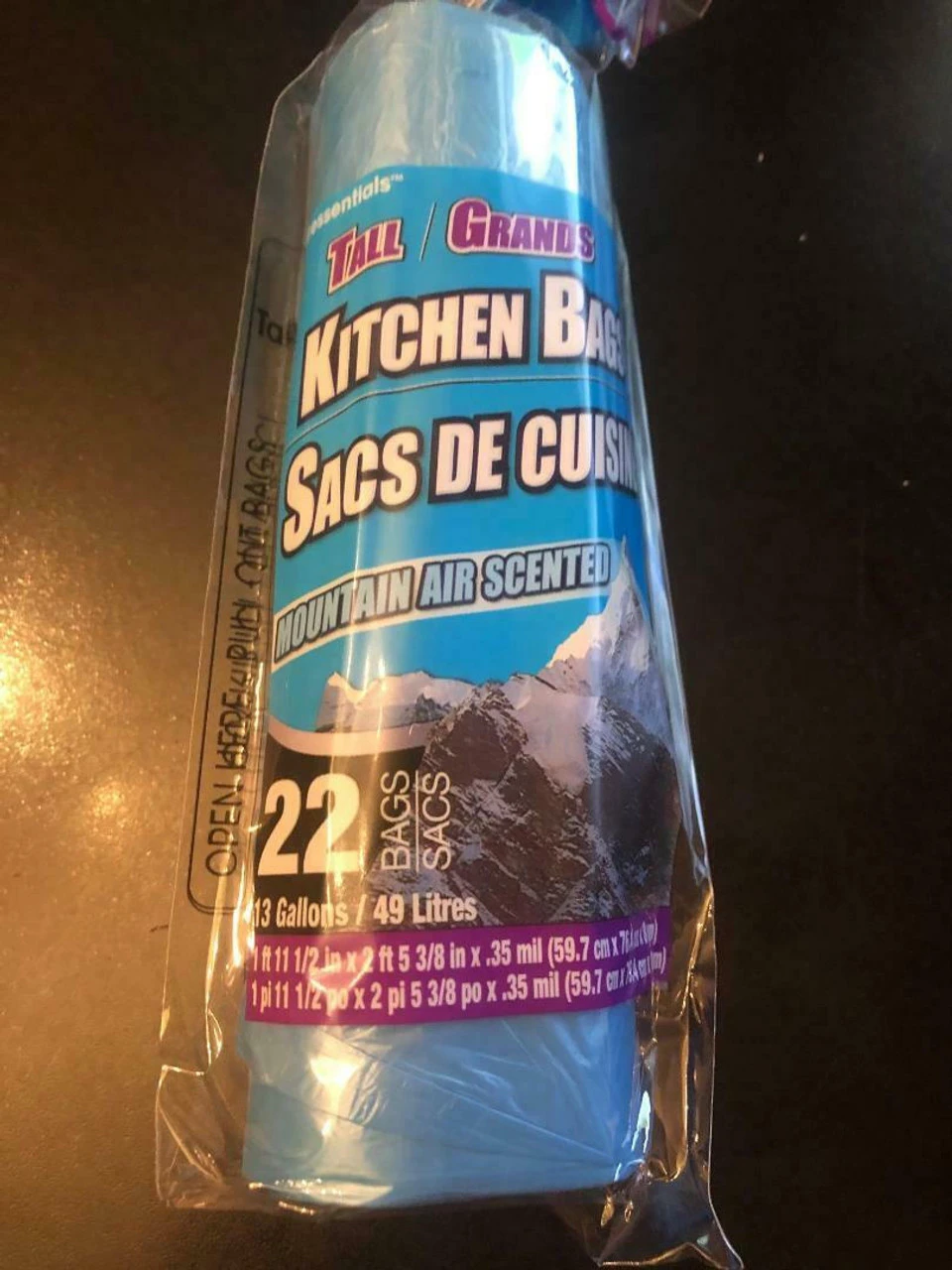 Essentials New Scented Garbage Trash Bags 4, 7, 8, Or 13 Gallon - Rose Vanilla Lemon, More 13 Essentials New Scented Garbage Trash Bags 4, 7, 8, Or 13 Gallon - Rose Vanilla Lemon, More - Image 11