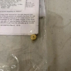 OEM Whirlpool Roper Dryer Liquid Propane LP Gas Conversion Kit 49572A -Home Appliances Store oem whirlpool roper dryer liquid propane lp gas conversion kit 49572a 63201.1665680652