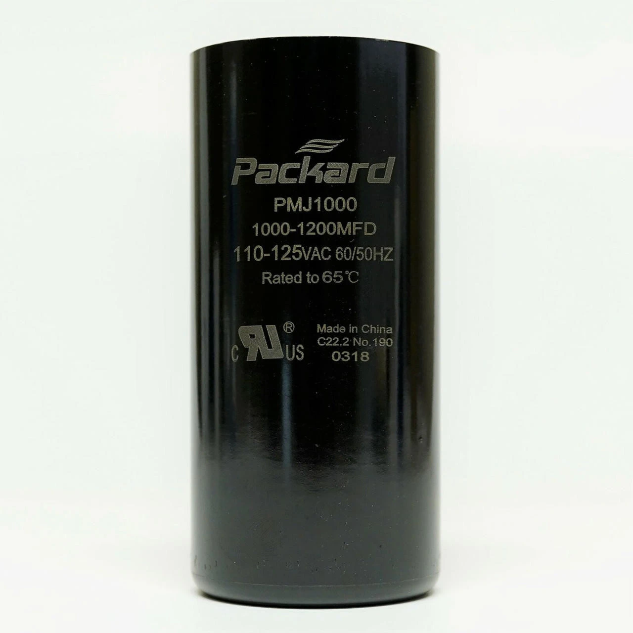 Packard PMJ1000 Motor Start Capacitor. 1000-1200 MFD UF / 110-125 VAC 4 Packard PMJ1000 Motor Start Capacitor. 1000-1200 MFD UF / 110-125 VAC - Image 2