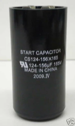 Packard PSMJ124 Motor Start Capacitor. 124-149 MFD UF / 165 VAC