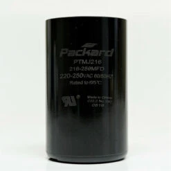Packard PTMJ216 Motor Start Capacitor. 216-259 MFD UF / 220-250 VAC