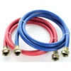 Rubber Washing Machine Hoses, 6 Foot Long (2 Pack) - Color Coded - Kelaro -Home Appliances Store rubber washing machine hoses 6 foot long 2 pack color coded kelaro 44655.1665677543