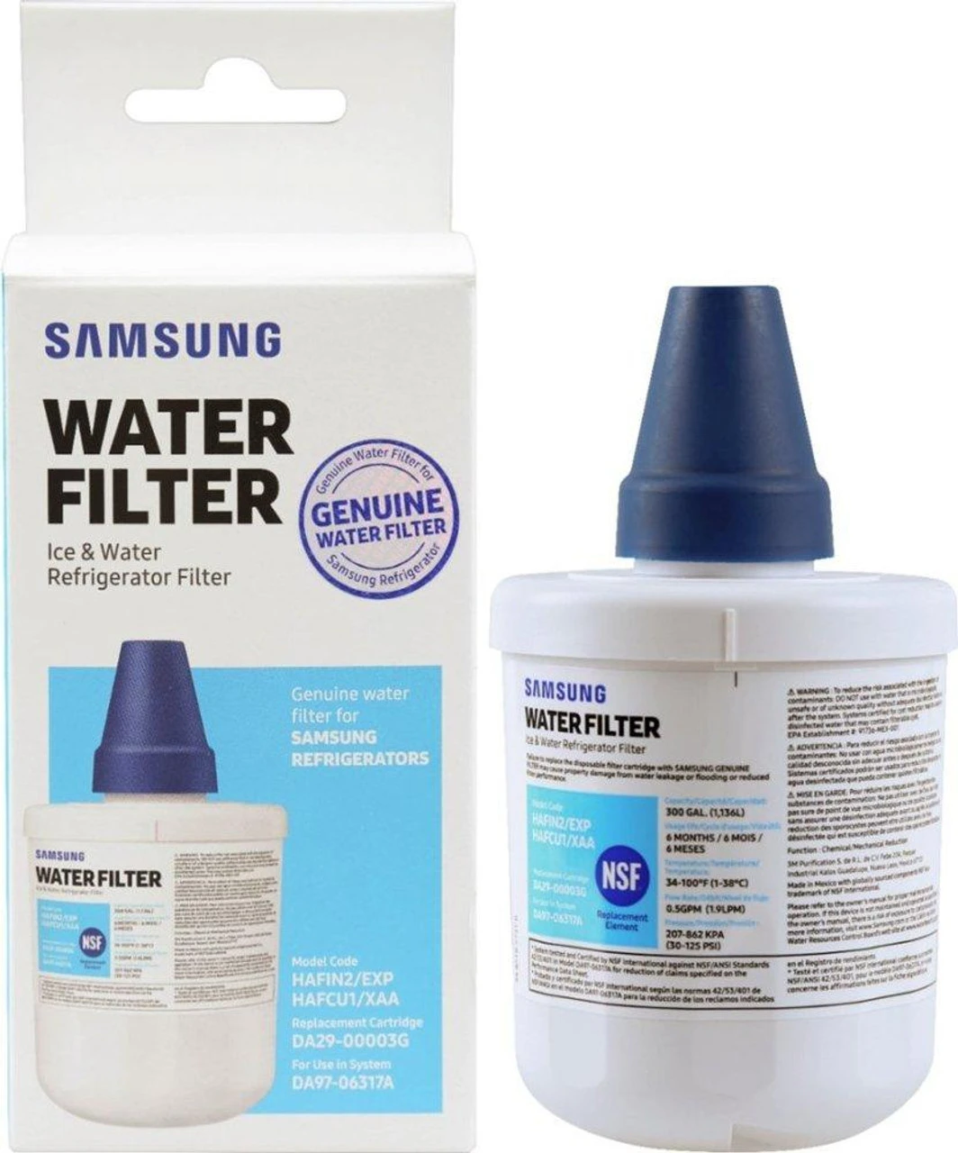 Samsung DA29-00003G HAF-CU1/XAA Aqua Pure Plus Water Filter 6 Samsung DA29-00003G HAF-CU1/XAA Aqua Pure Plus Water Filter - Image 4