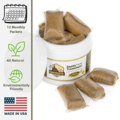 Septic Tank Treatment - 1 Year Supply Of Dissolvable Easy Flush Live Bacteria... -Home Appliances Store septic tank treatment 1 year supply of dissolvable easy flush live bacteria 28221.1673196549