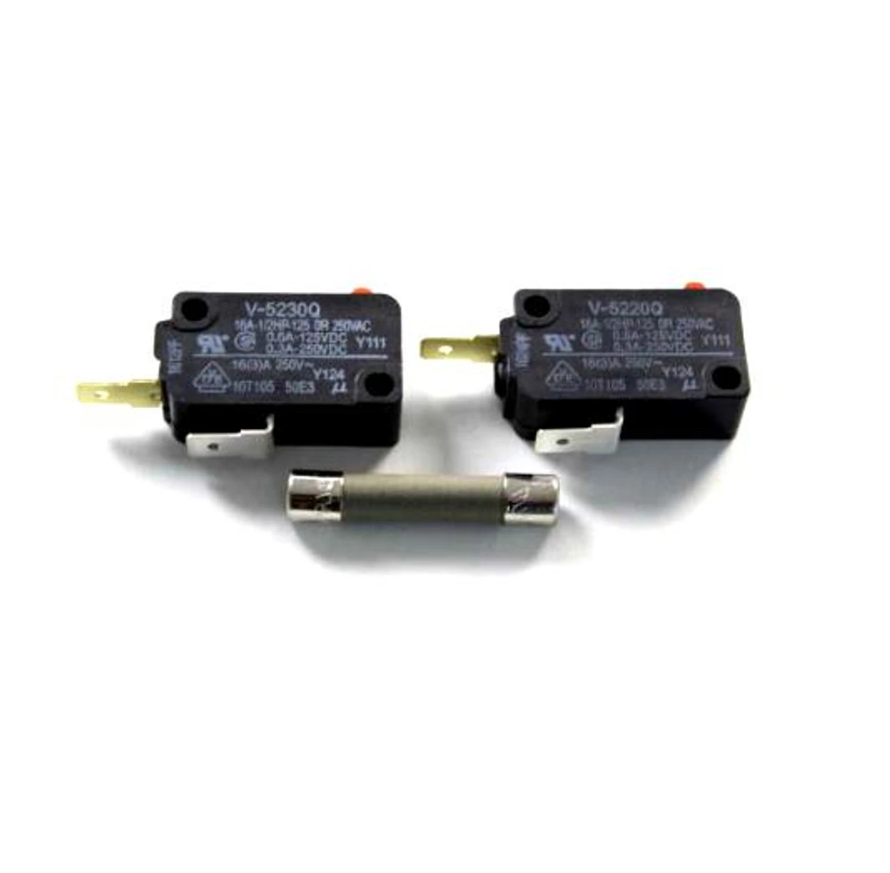 SHARP FFSBA018/KIT V-5230Q V-5220Q MICRO SWITCH & FUSE KIT 3 SHARP FFSBA018/KIT V-5230Q V-5220Q MICRO SWITCH & FUSE KIT