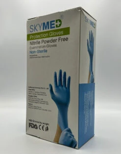 SKYMED Nitrile Gloves White, 100 - 400 - 1000 Pcs, Size S - M - L - XL -Home Appliances Store skymed nitrile gloves white 100 400 1000 pcs size s m l xl 57913.1665677153