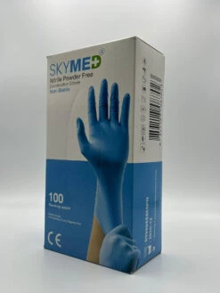 SKYMED Nitrile Gloves White, 100 - 400 - 1000 Pcs, Size S - M - L - XL -Home Appliances Store skymed nitrile gloves white 100 400 1000 pcs size s m l xl 81579.1665671903