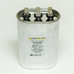 TitanPro TOCD405 HVAC Oval Dual Motor Run Capacitor. 40/5 MFD/UF 370 Volts 7 TitanPro TOCD405 HVAC Oval Dual Motor Run Capacitor. 40/5 MFD/UF 370 Volts -Home Appliances Store titanpro tocd405 hvac oval dual motor run capacitor 405 mfduf 370 volts 41515.1665665303