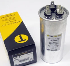 TitanPro TRCD3575 HVAC Round Dual Motor Run Capacitor. 35/7.5 MFD/UF 370 Volts -Home Appliances Store titanpro trcd3575 hvac round dual motor run capacitor 357.5 mfduf 370 volts 33929.1665680277