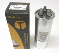 TitanPro TRCD5075 HVAC Round Dual Motor Run Capacitor. 50/7.5 MFD/UF 370 Volts -Home Appliances Store titanpro trcd5075 hvac round dual motor run capacitor 507.5 mfduf 370 volts 30948.1665674996