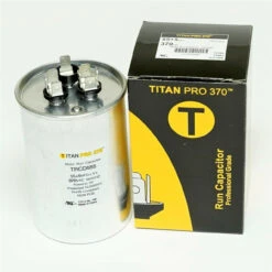 TitanPro TRCD555 HVAC Round Dual Motor Run Capacitor. 55/5 MFD/UF 370 Volts -Home Appliances Store titanpro trcd555 hvac round dual motor run capacitor 555 mfduf 370 volts 23872.1665671152