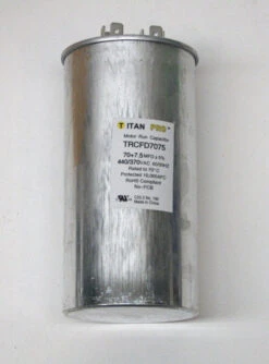 TitanPro TRCFD7075 HVAC Round Dual Motor Run Capacitor. 70/7.5 MFD/UF440/370 -Home Appliances Store titanpro trcfd7075 hvac round dual motor run capacitor 707.5 mfduf440370 93332.1665665424