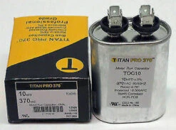 TOC10-10 LOT Of 10 Of Oval 10 Mfd Uf 370 Volts Motor Run Capacitor Titan Pro 7 TOC10-10 LOT Of 10 Of Oval 10 Mfd Uf 370 Volts Motor Run Capacitor Titan Pro -Home Appliances Store toc10 10 lot of 10 of oval 10 mfd uf 370 volts motor run capacitor titan pro 15143.1665669135