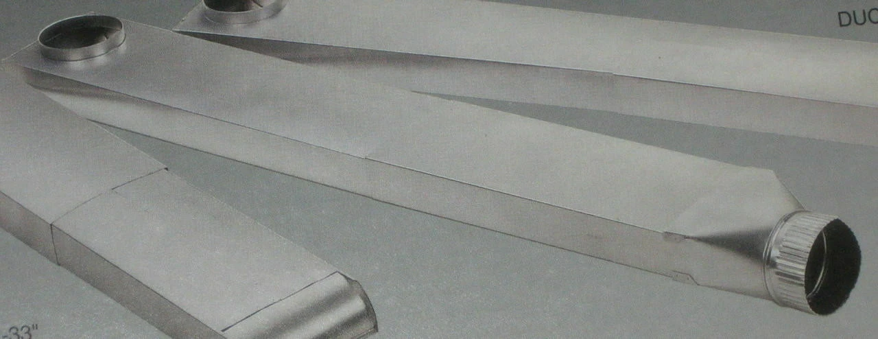 UD48S 4" Dryer Vent Space Saver Aluminun Venting Duct 90 Inlet Straight Outlet 3 UD48S 4" Dryer Vent Space Saver Aluminun Venting Duct 90 Inlet Straight Outlet