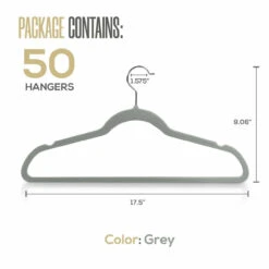 Utopia Home Velvet Suit Hangers 50 Pack Heavy Duty Non Slip Premium Ivory -Home Appliances Store utopia home velvet suit hangers 50 pack heavy duty non slip premium ivory 25393.1665653168